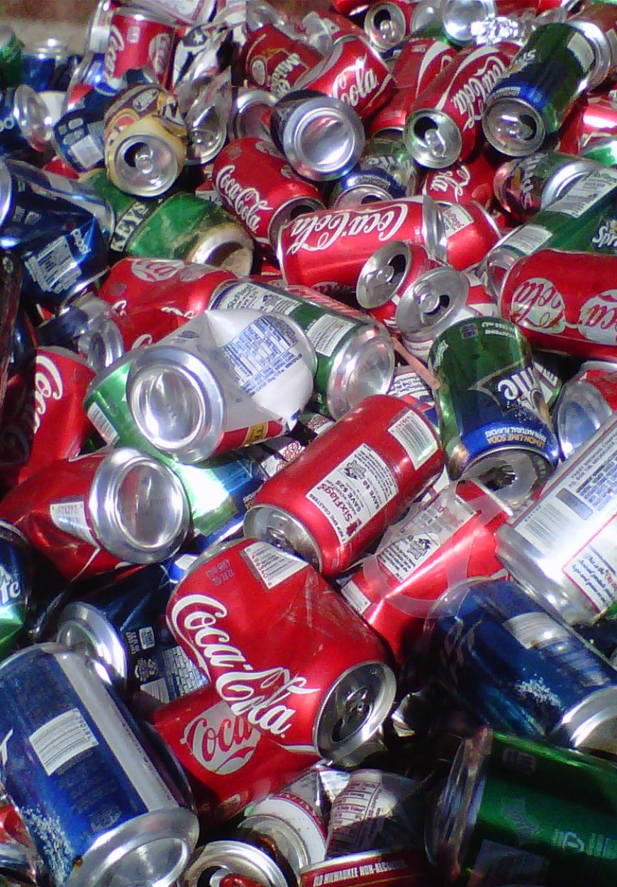 aluminum cans